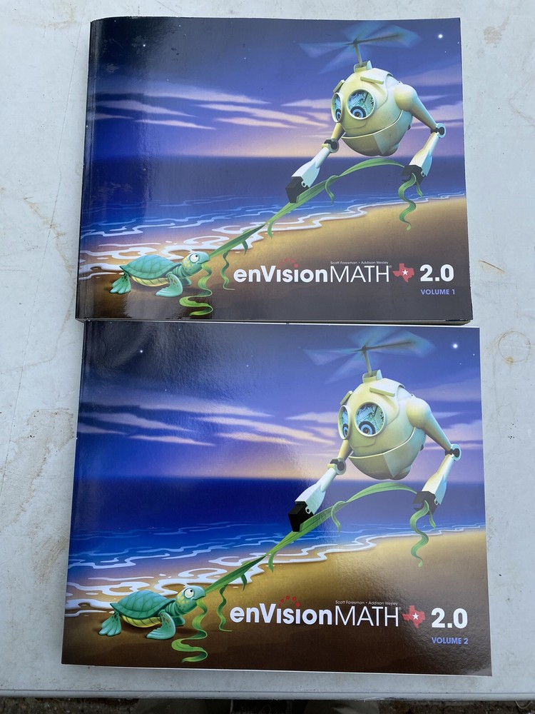 Envision Math Kindergarten Volume 1 &2!!