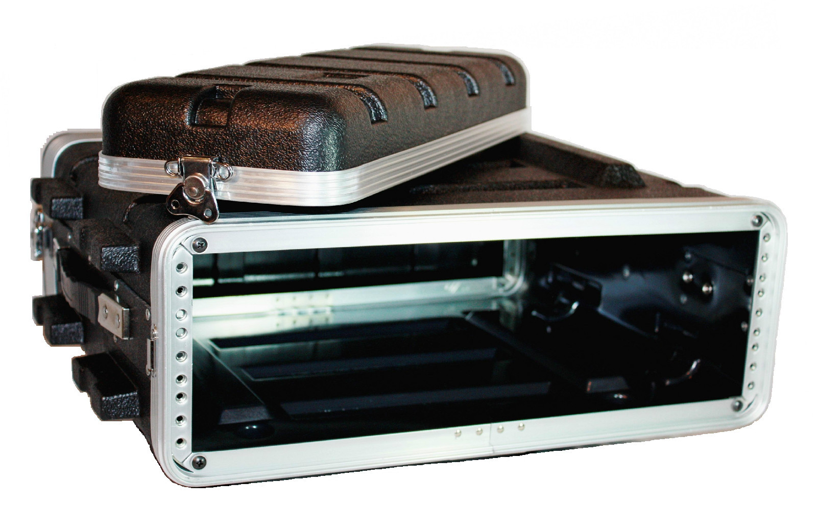 Rack Case 19" wide 3U Space Light Weight Amp, DJ, ABS 16.5" Deep Shell w Screws