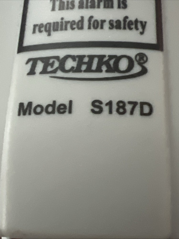 TECHKO Safe Pool Entry Detector Safety & Security Alarm S187D