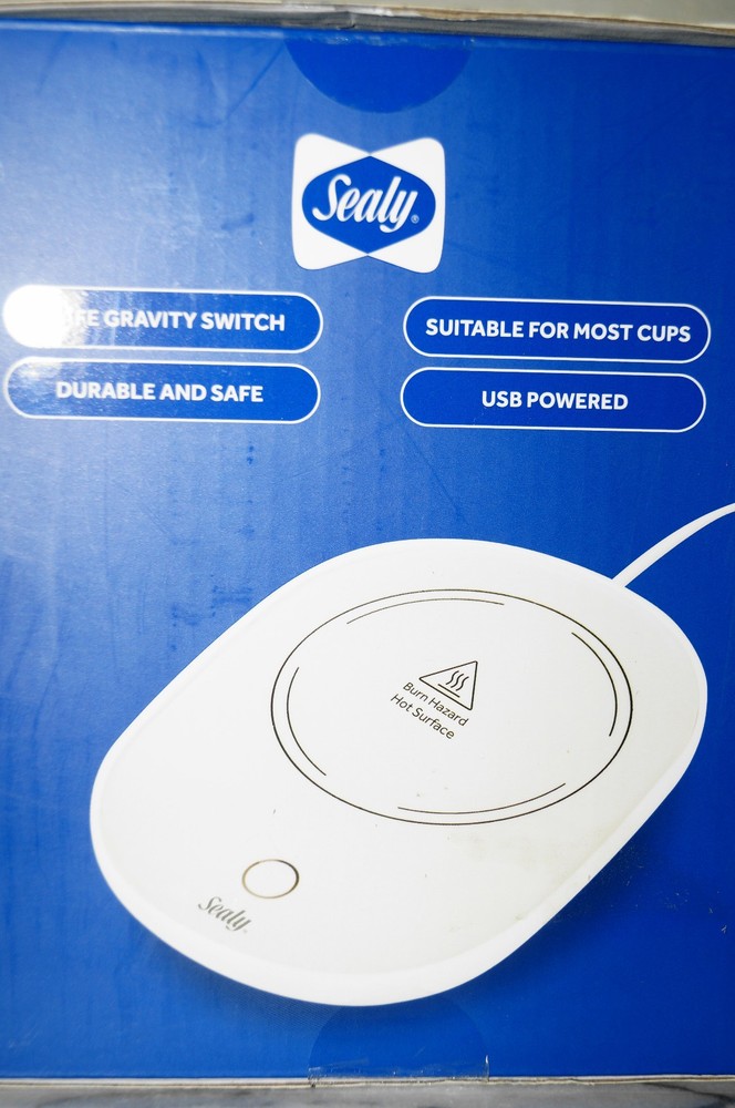 Sealy Mug Warmer New Open Box