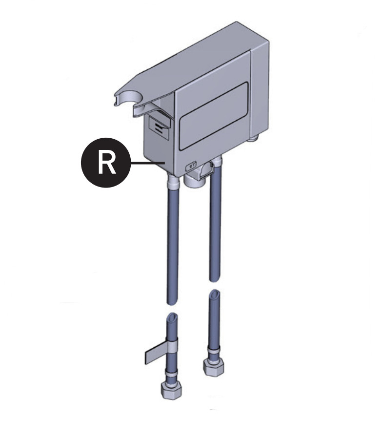 Moen 177569 Control Box - Includes x2 Supply Hose Assemblies For Kitchen Faucet