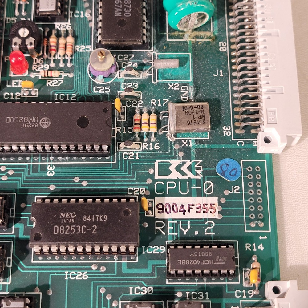 Telecor CPU-0 Rev 2 Plug In Module BCE Computer PCB Control Board