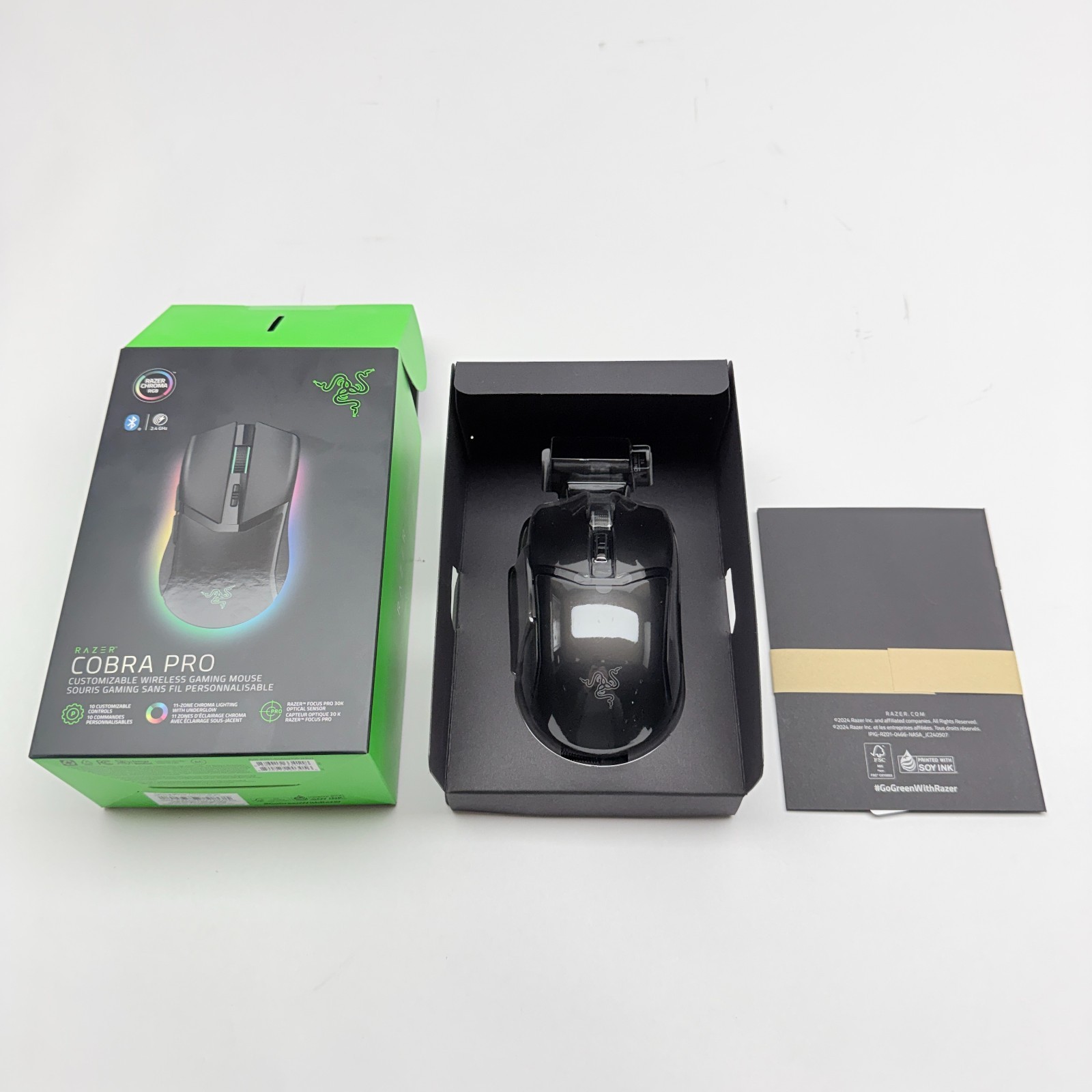 Razer Cobra Pro Lightweight Wireless Gaming Mouse Band New
