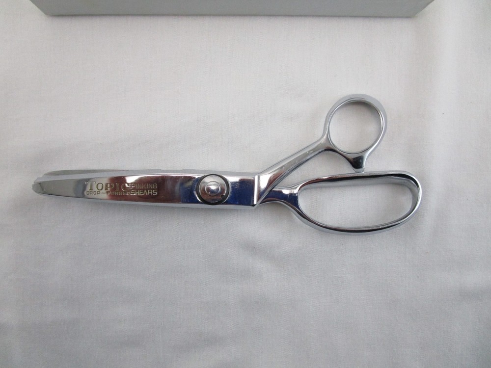 Topic Pinking Shears Zig Zag Scissors 10M #2 Original Trade Mark Box