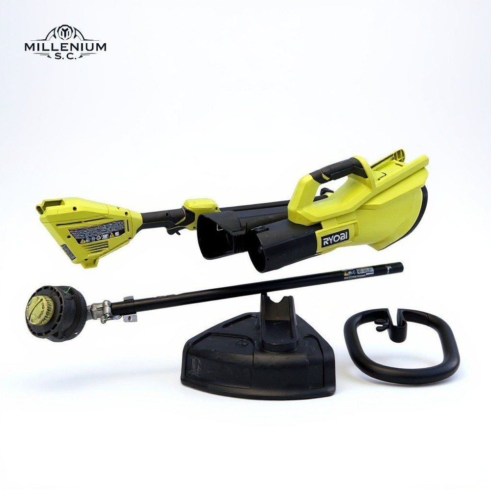RYOBI 40V 15" String Trimmer & 550 CFM Blower Combo Kit - TESTED - Bare Tool
