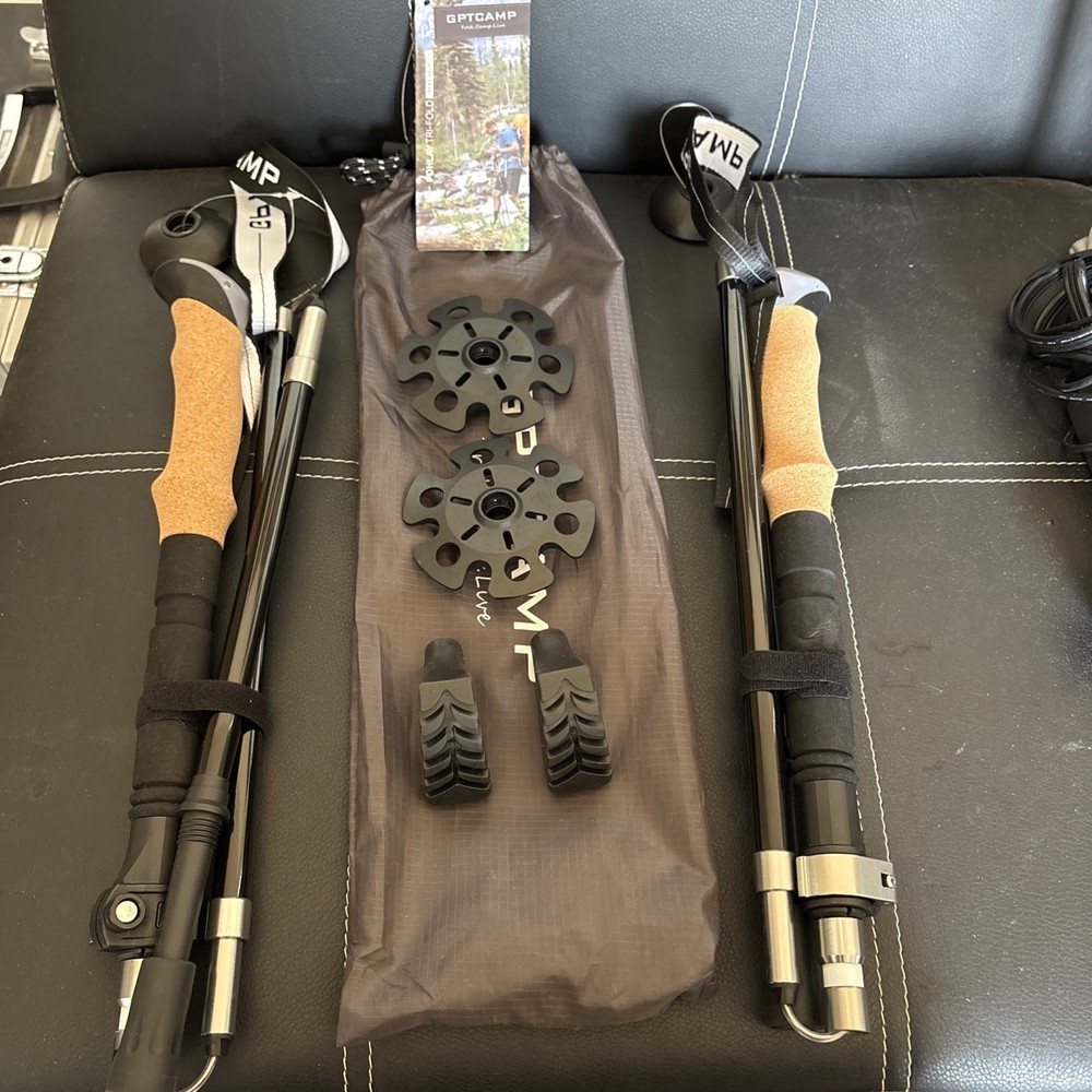 GPTCAMP Tri Fold Tracking Poles