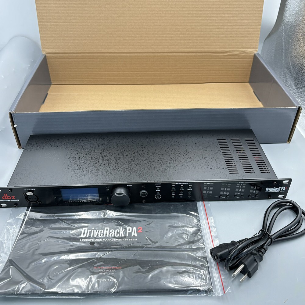 DriveRack PA2 Complete Loudspeaker Management System PA2