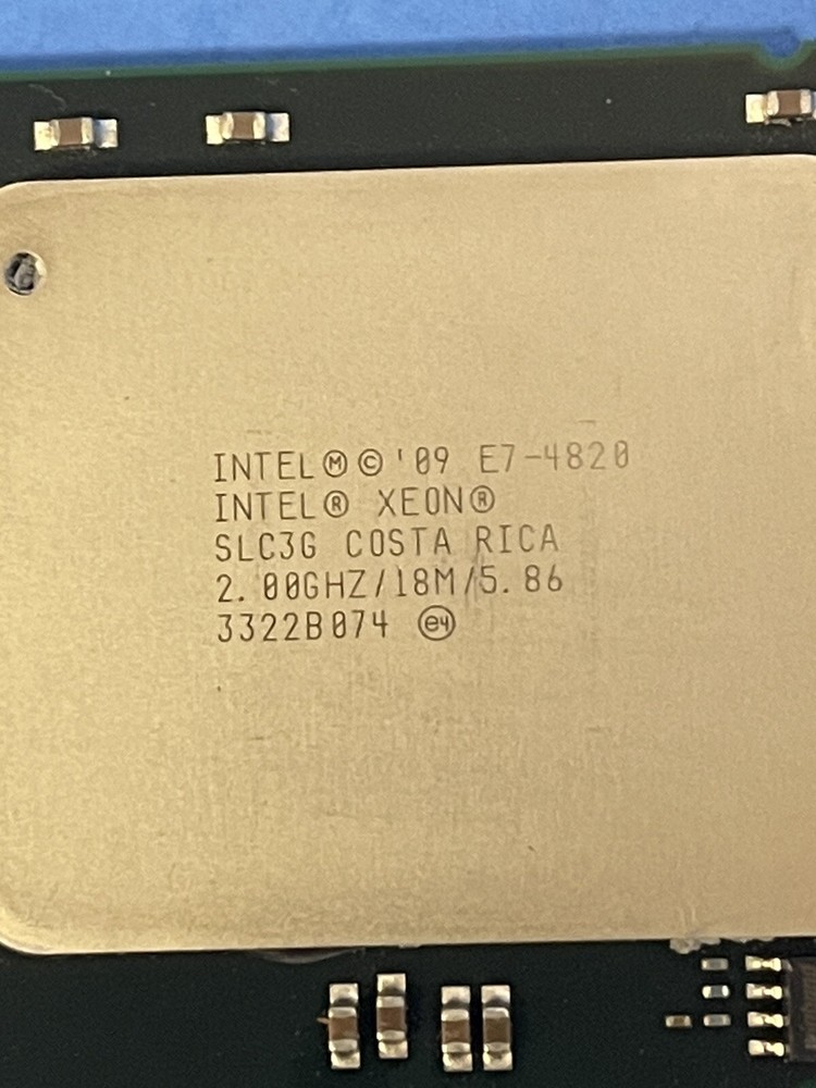 Intel Xeon E7-4820 2.00GHz Eight Core (AT80615005772AC) Processor CPU