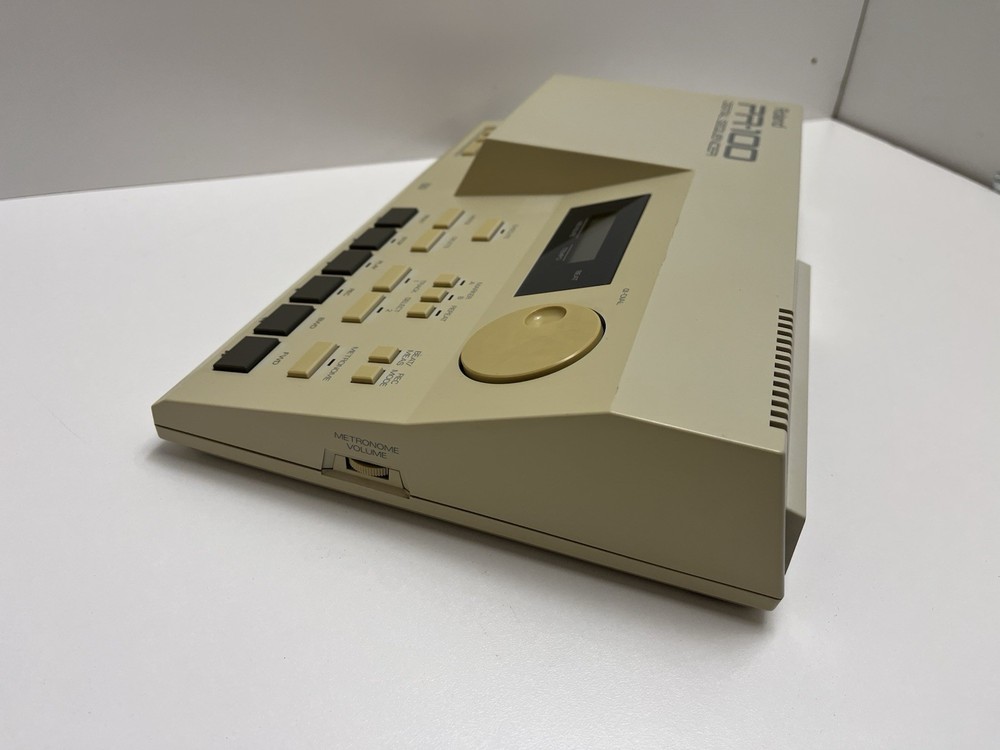 Roland PR-100 Digital Sequencer For Recording MIDI - Working Quickdisk Drive!