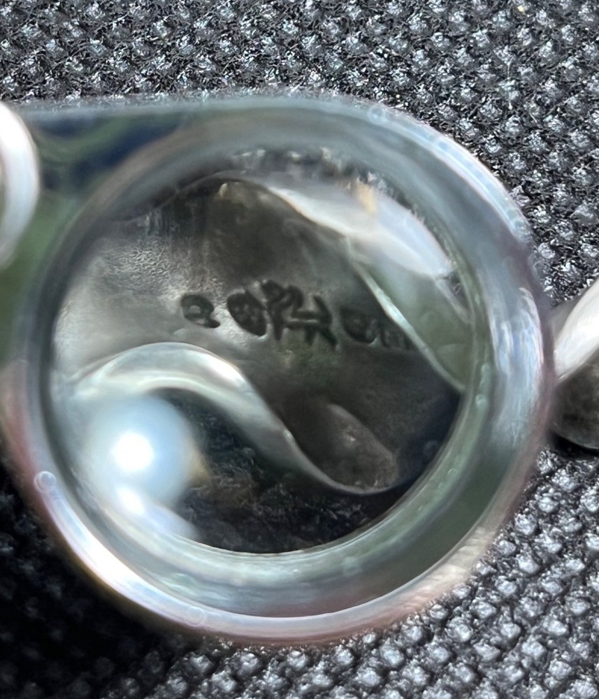 Antique Whiting Sterling Silver Buttonhook Twist Handle Victorian Dressing Tool