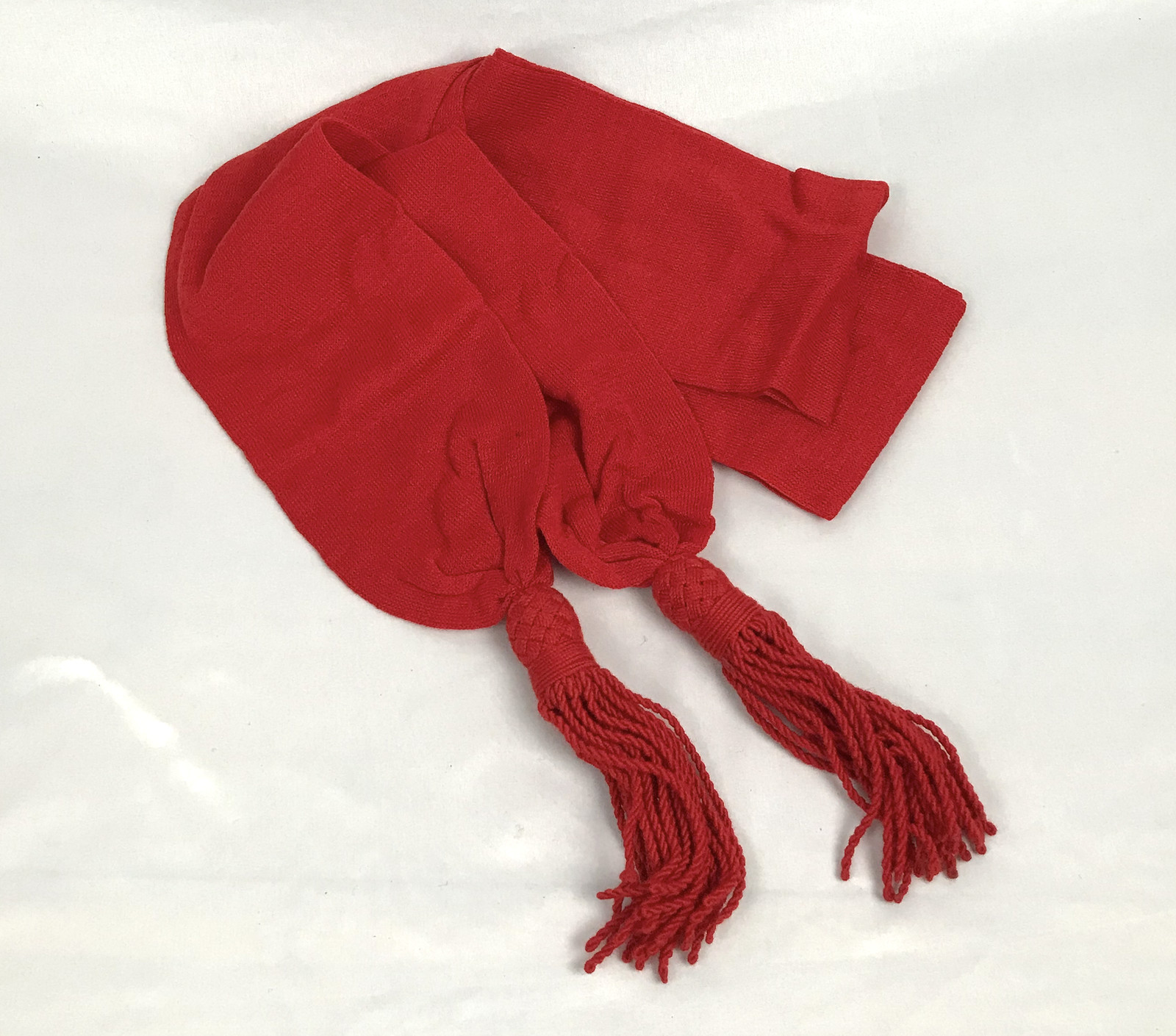 Red Wool Sash - Civil War NCO - Reenactment