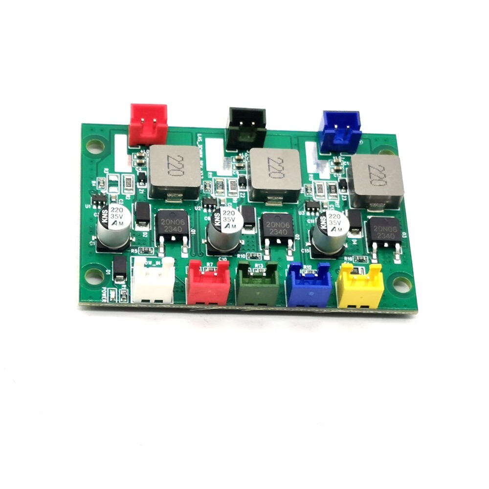 Driver Board For RGB 6W Laser Module Analog Control
