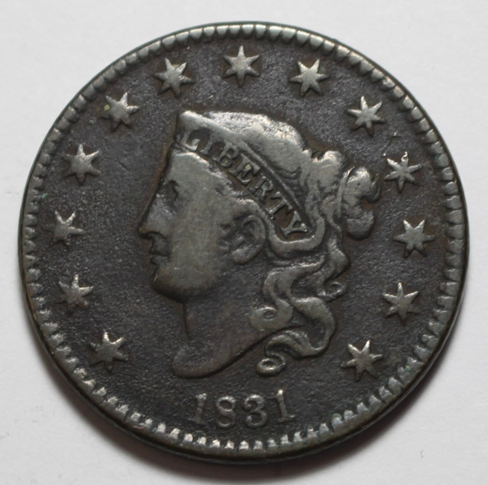 1831 Large Cent RT1088