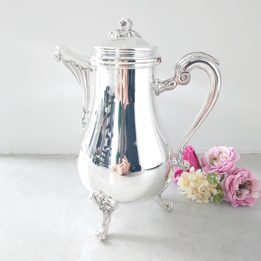 Christofle Marly Silverplate Coffee Pot Excellent