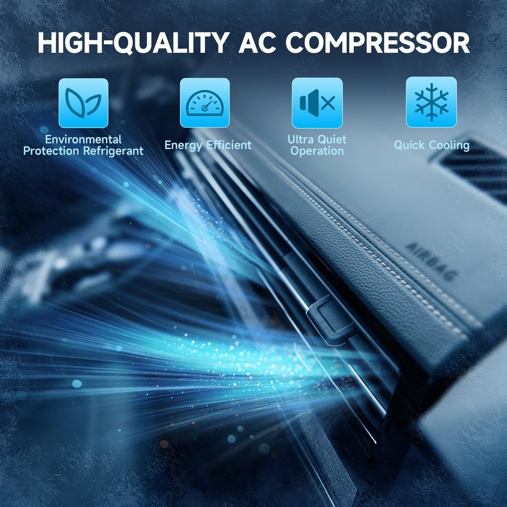 A/C Compressor Compatible With Pontiac G8 08-09