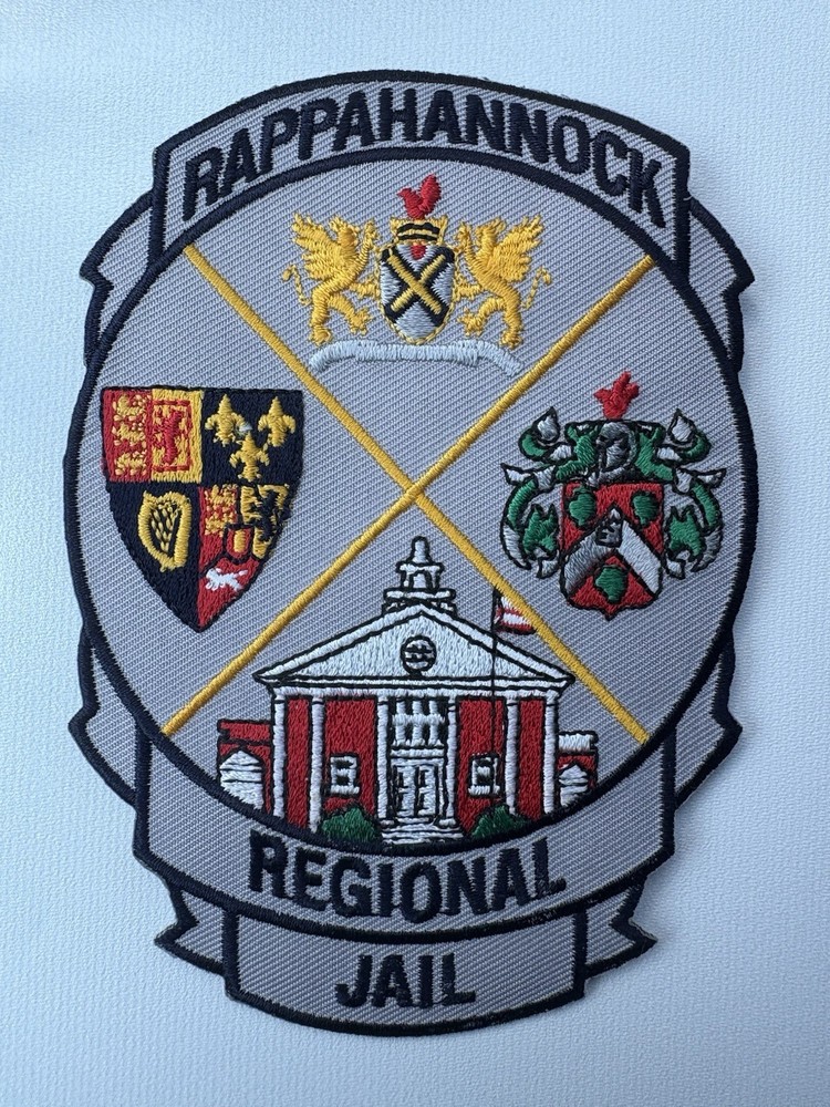Rappahannock County Virginia Regional Jail Corrections Patch