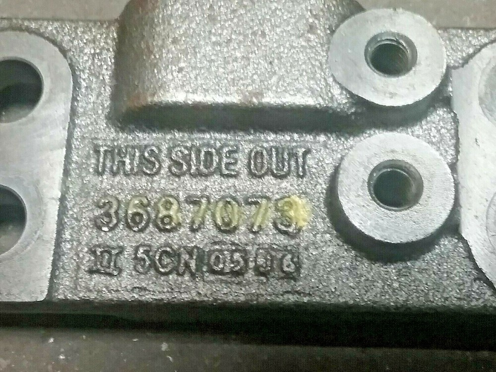 CUMMINS ISX15 FUEL PUMP SUPPORT BRACKET 3687073