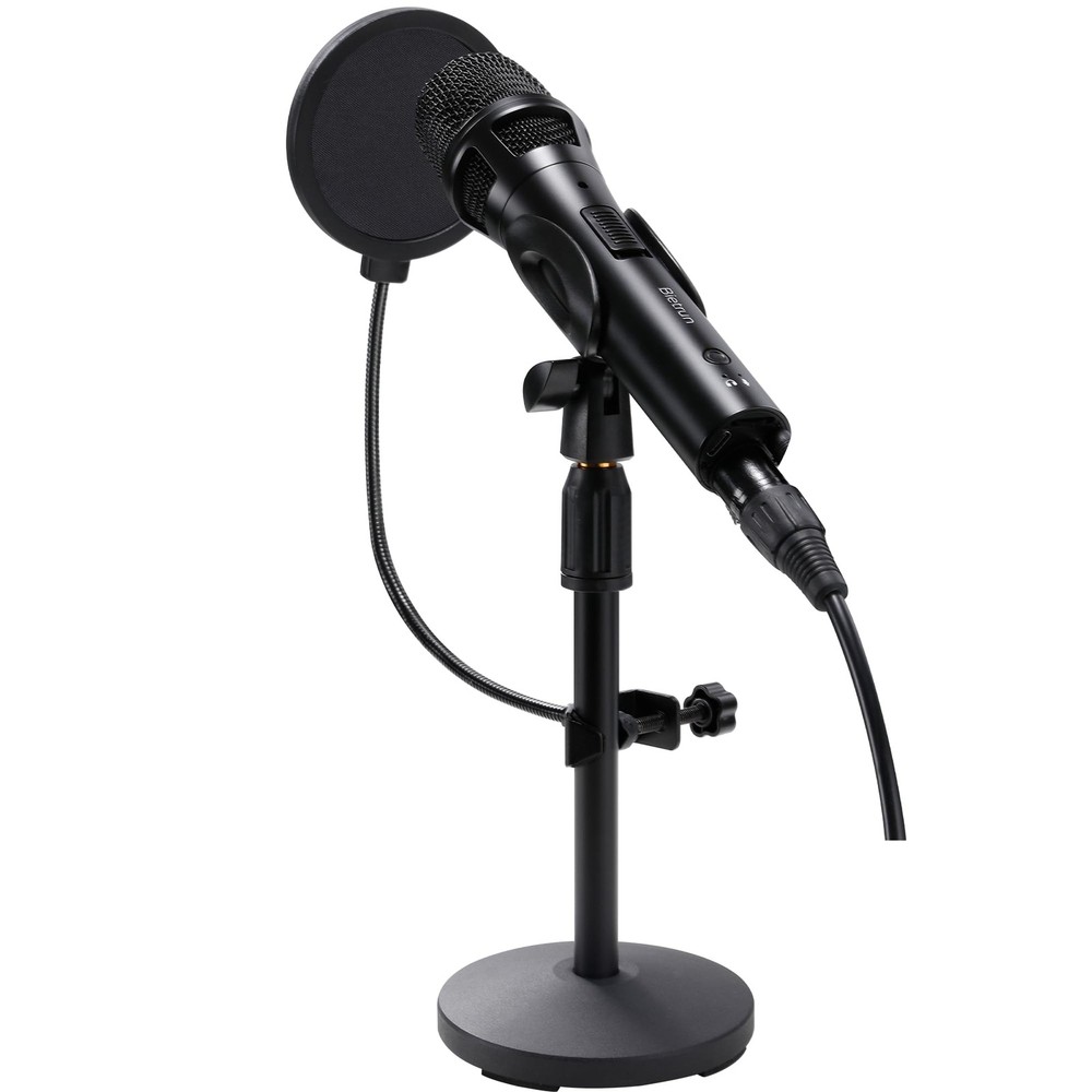 Xlr Usb Dynamic Microphone for Singing Recording, Metal Dynamic Studio Singin...