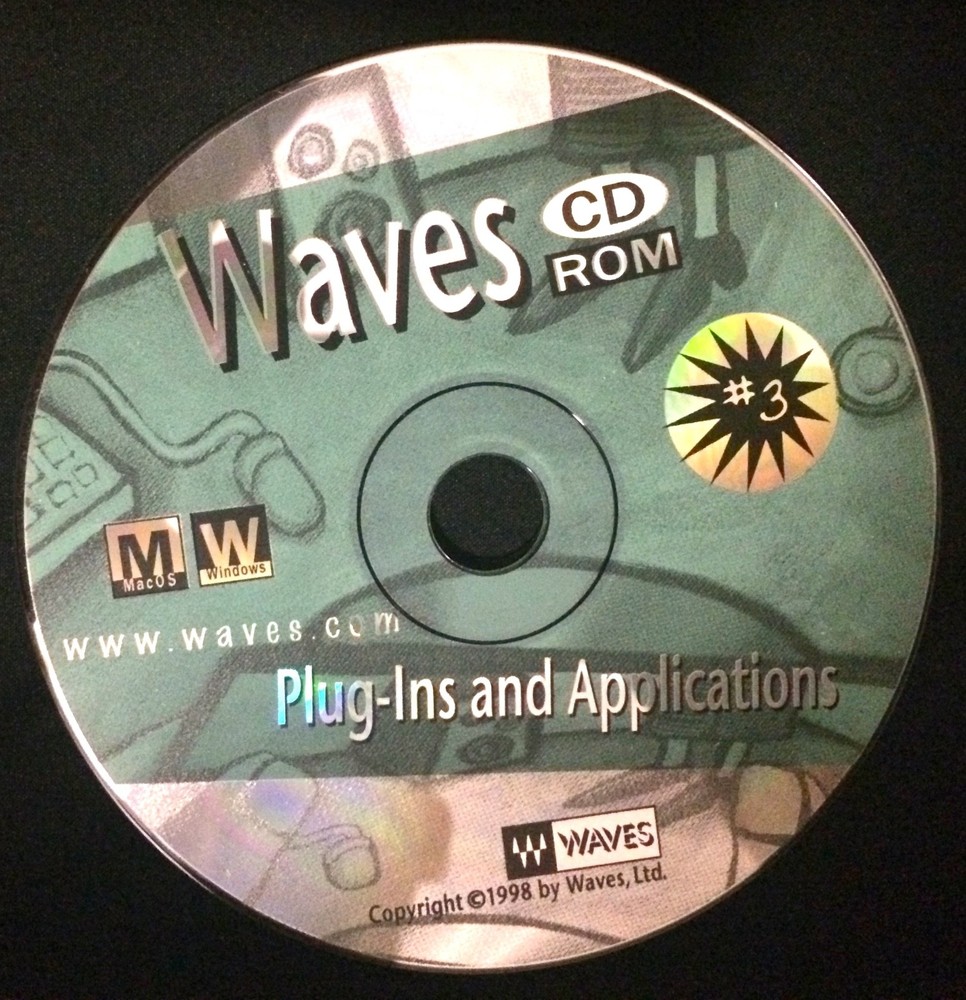 Waves, CD 1999, Director, Eye Pooping Video Discs / Macintosh Computer Software