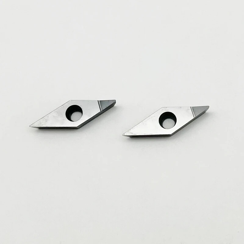 1pcs Carbide Turning Lathe Spring VCMT Precision PCD Diamond Blade Insert CNC