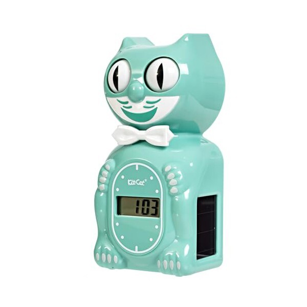 Kit-Cat Klock Digital Alarm Solar-Powered Ocean Wave