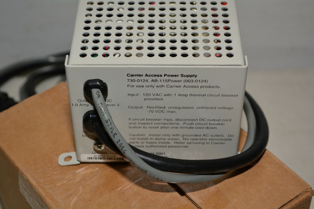 Carrier Access Power Supply / Cube 730-0124 115V