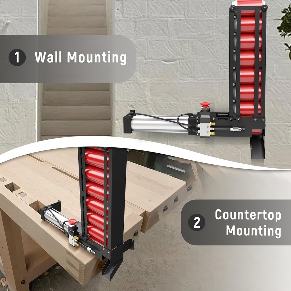 Powerful Air Cylinder Crusher