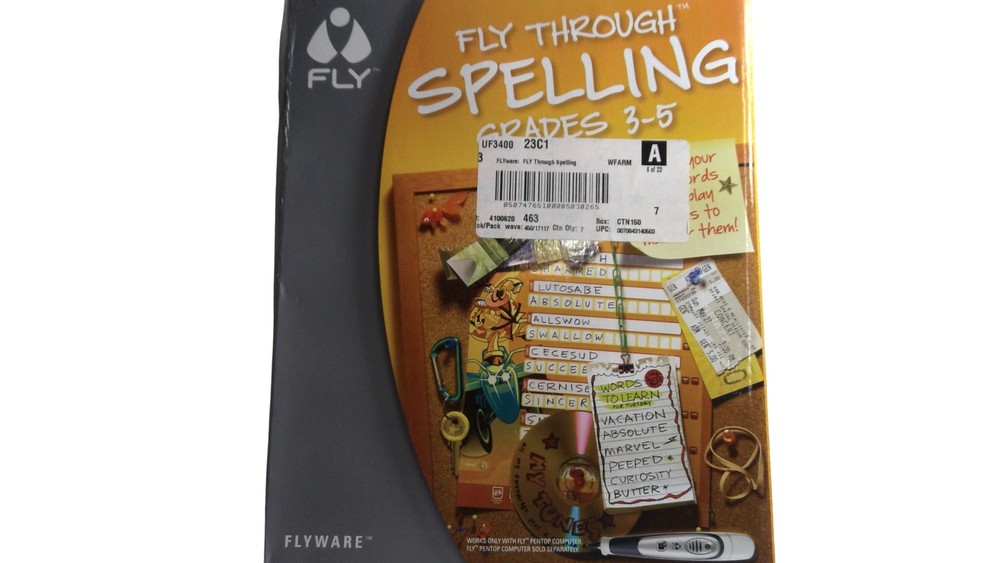 Flyware FLY Through Spelling Grades 3-5 Interactive Games Set Test Prep Kit
