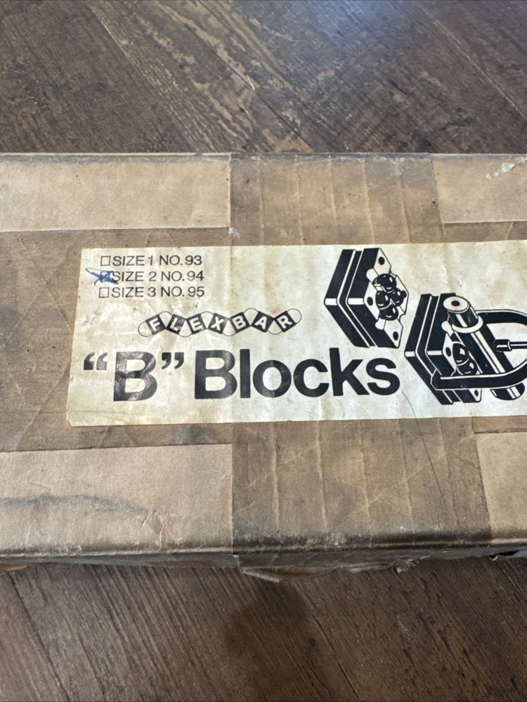 Flexbar B Blocks Size 2 No. 94 Set Machinist