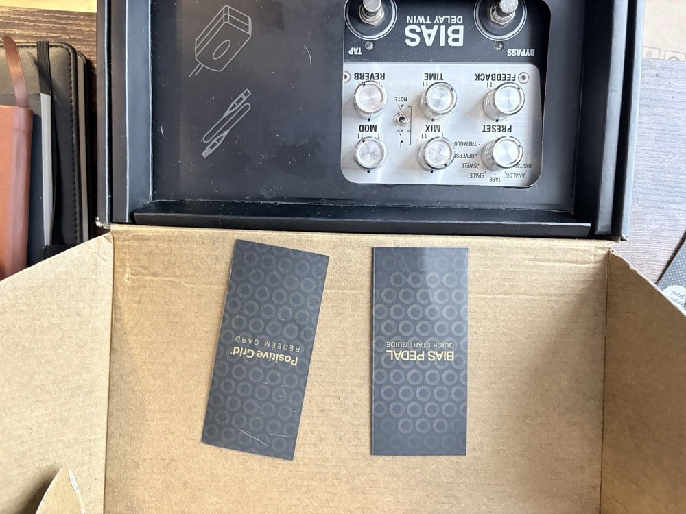 Positive Grid BIAS Delay Twin 2 Button Customizable Pedal