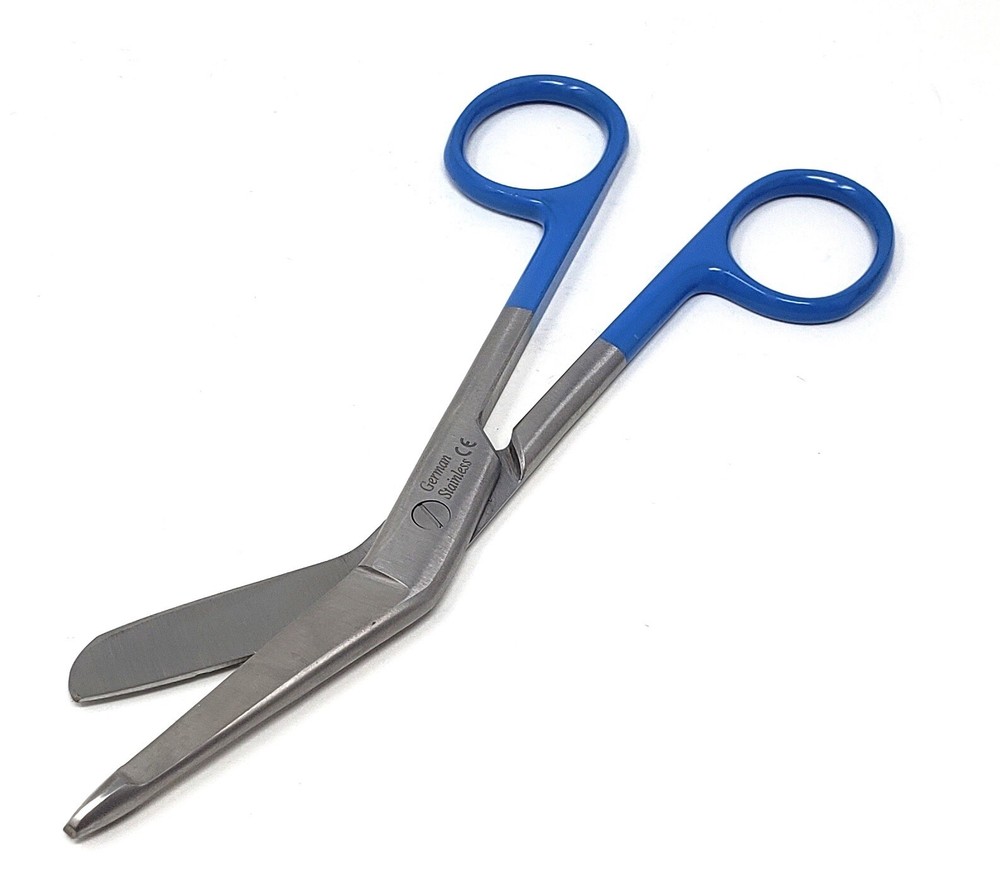 Premium Bandage Scissors 5.5'' Blue Handle Surgical Instruments