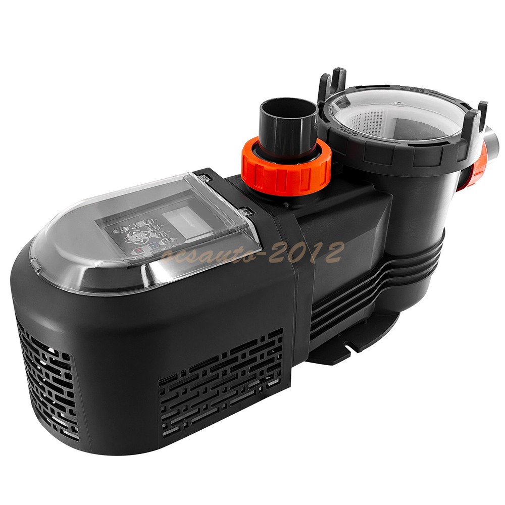 NEW 2.5HP 10567GPH High Flow Energy Efficient Pool Pump Variable Speed Pool Pump