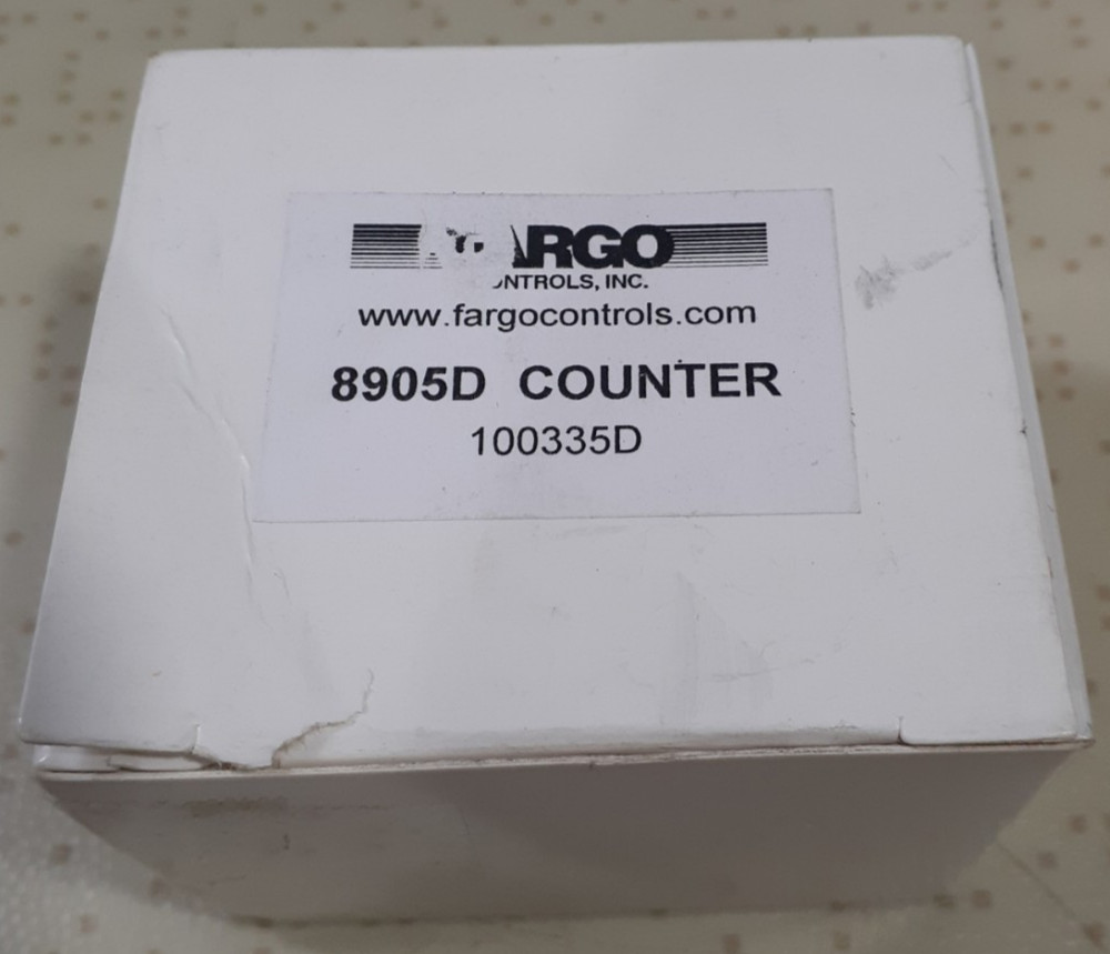 Fargo 8905D, Electronic LCD counter