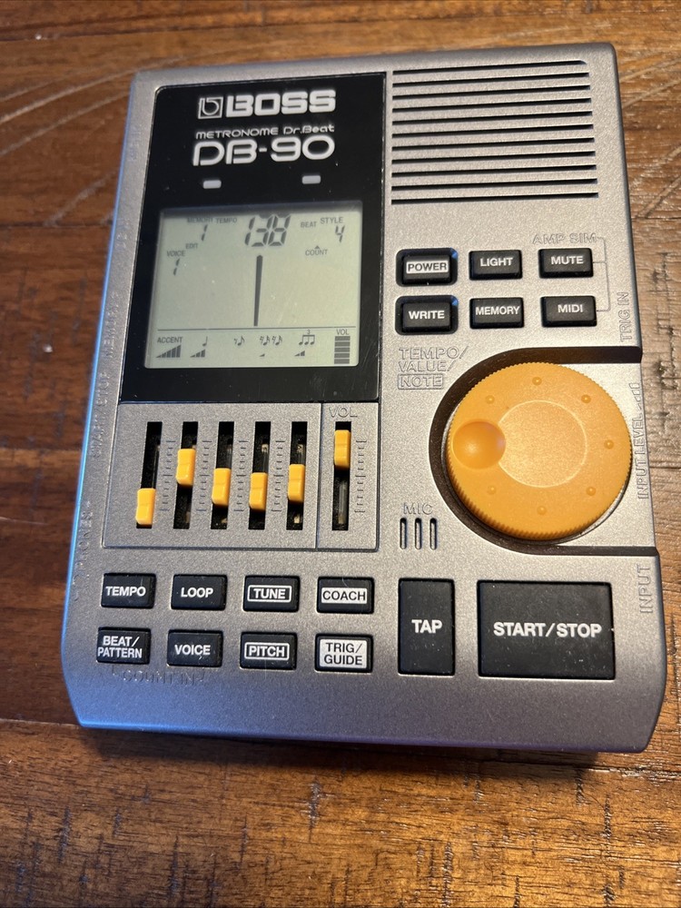 Boss DB-90 Dr. Beat Metronome Tested Working