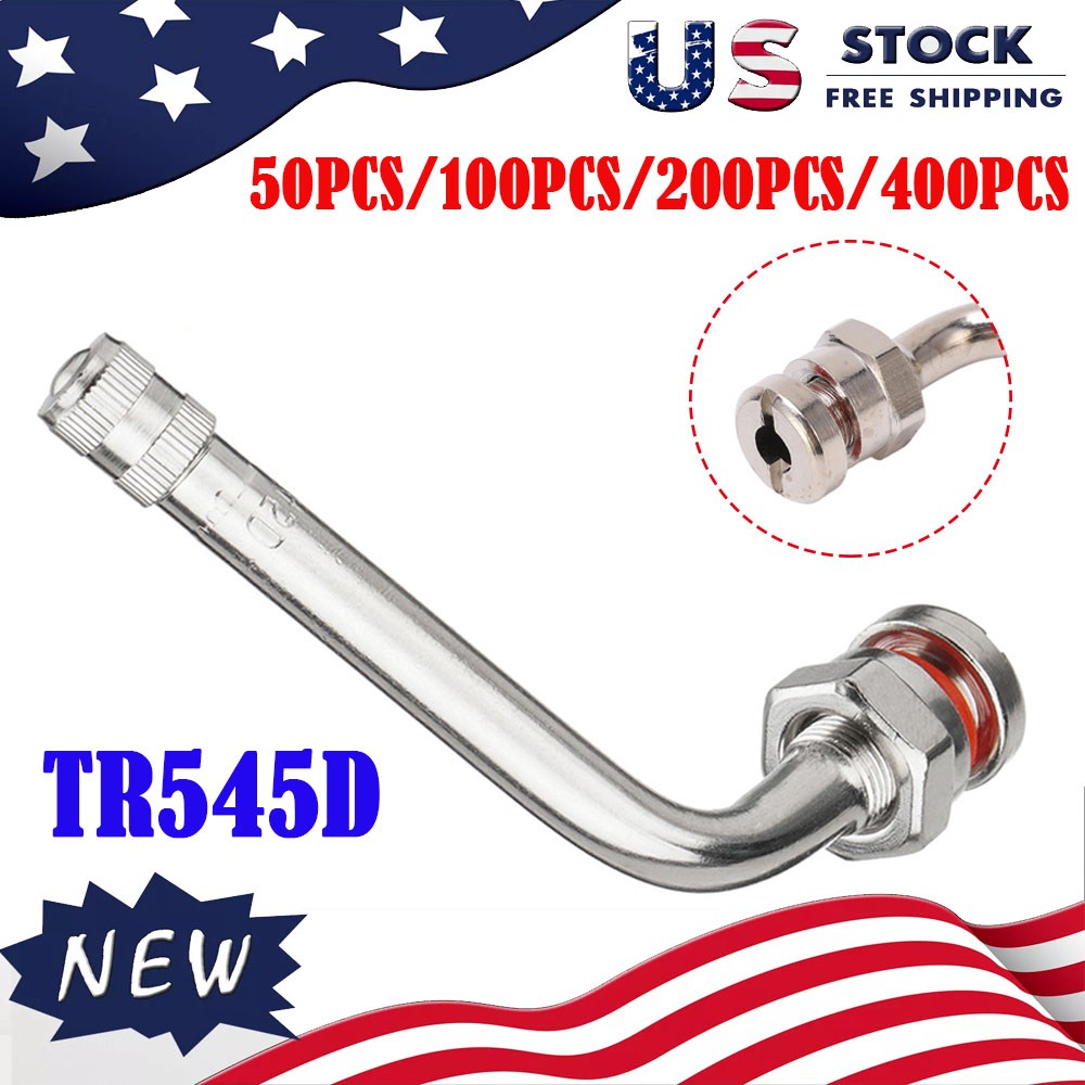 50PCS-400PCS TR545D Truck Tire Valve Stems for New 22.5 & 24.5 Alcoa Aluminum US