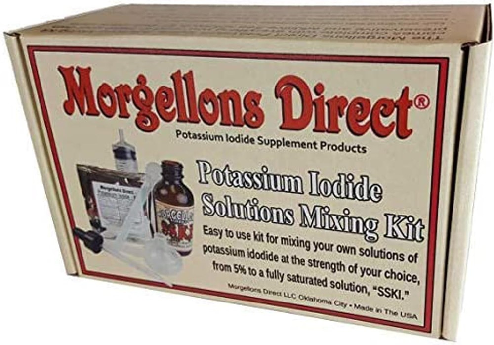 SSKI Iodine Potassium Iodide Solutions Mixing Kit Includes Necessary Tools...