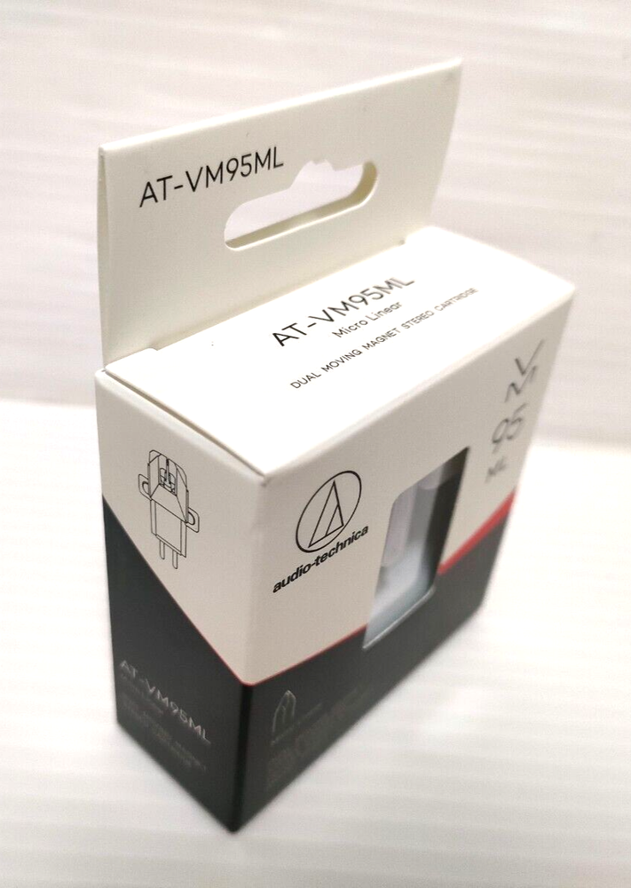 audio-technica VM type Stereo Cartridge AT-VM95ML Solid Micro Linear Needle Red