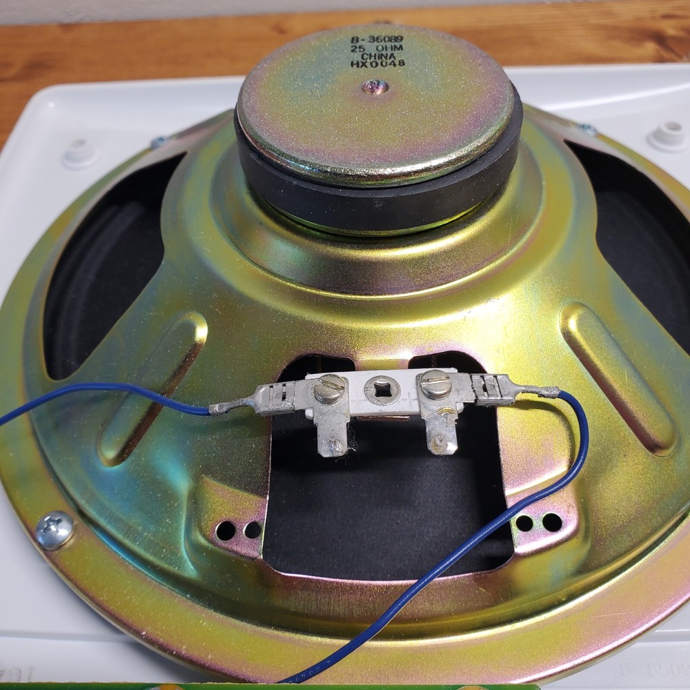 Nutone ISA-448WH Radio intercom 8" Inside Speaker White open box