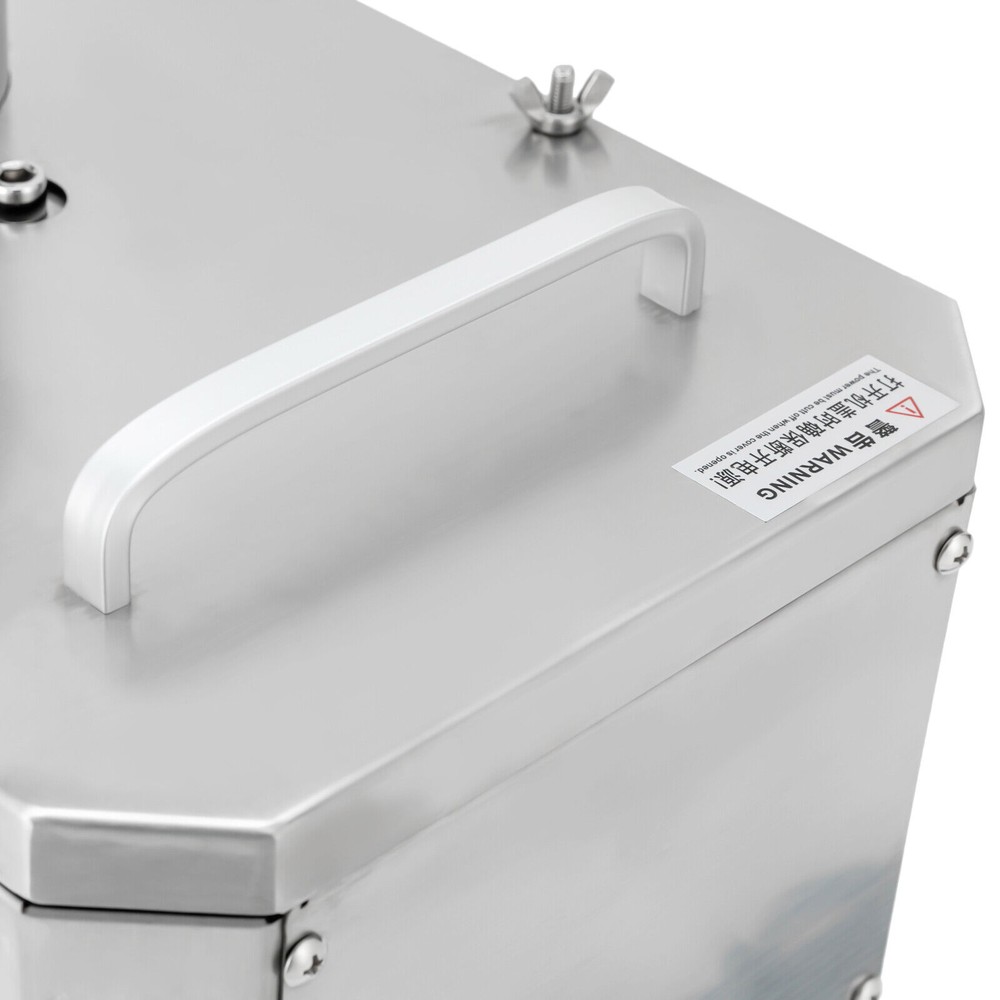 Commercial Electric Vegetable Dicer with Three Blade Sizes for Efficiency