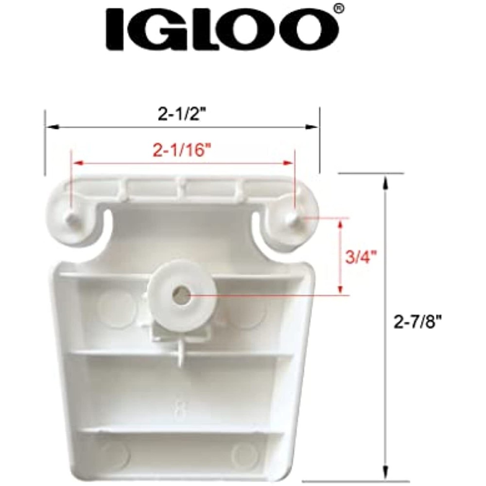 Igloo Cooler Standard Plastic Latch 1pk 24013