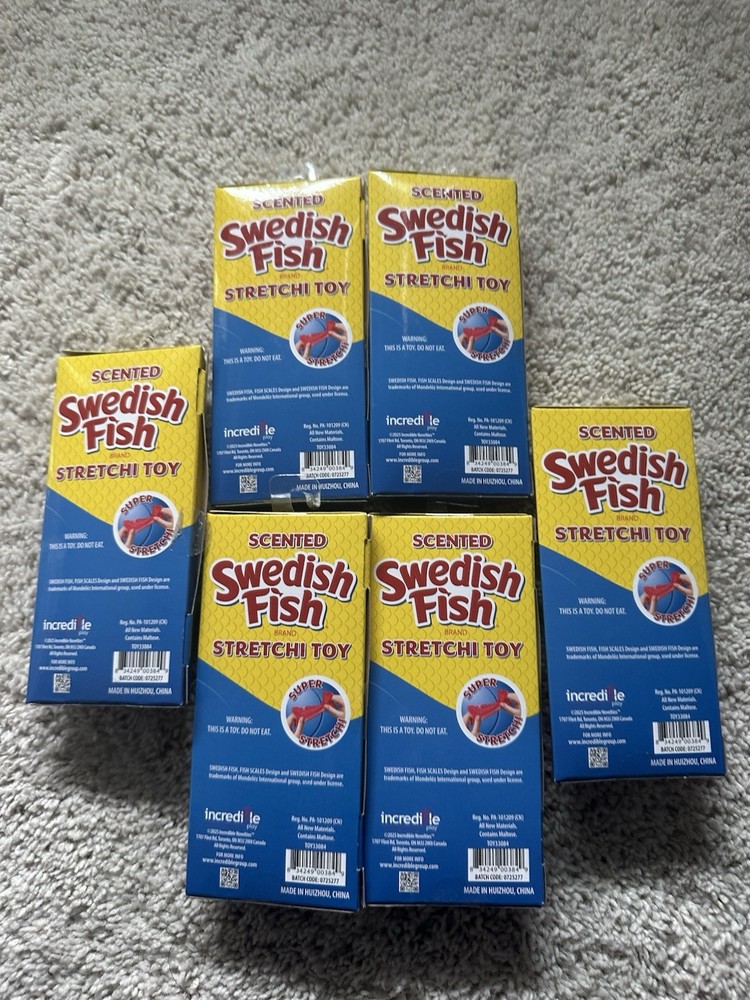 Swedish Fish Scented Stretchy Toy
