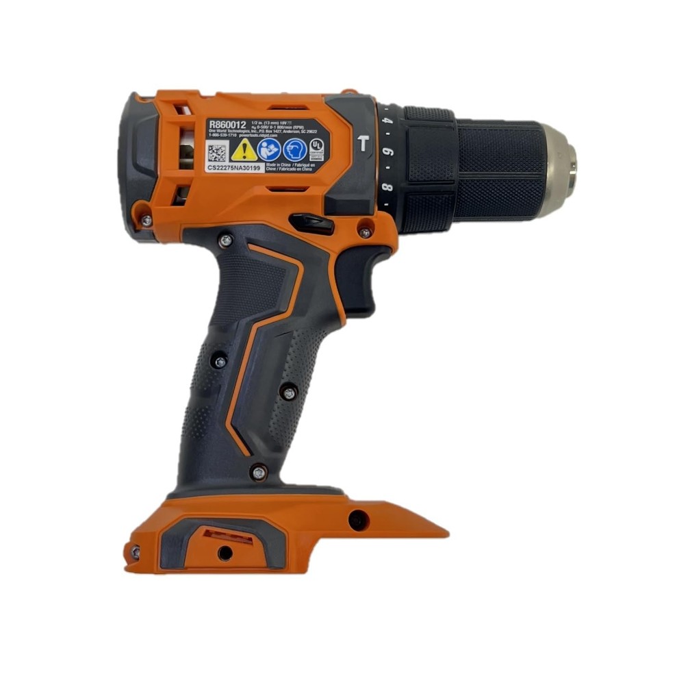 18V 1/2 in. Hammer Drill/Driver R860012 (Bare Tool)