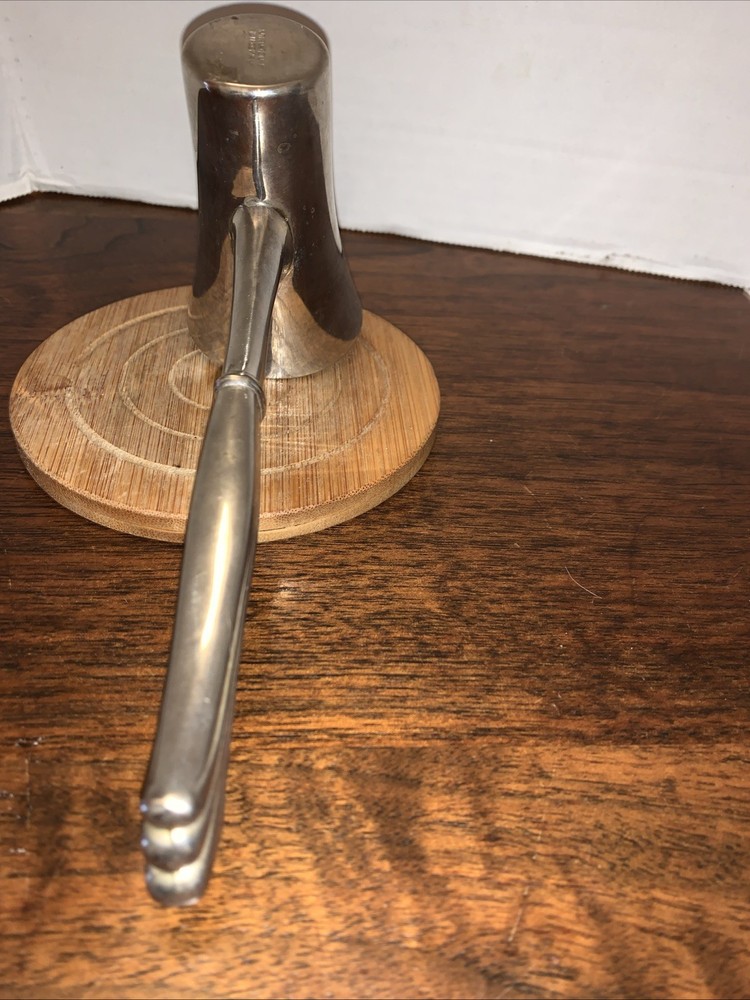 Vintage International Silver Company Silver Plated Heavy Jigger,Royal Plume