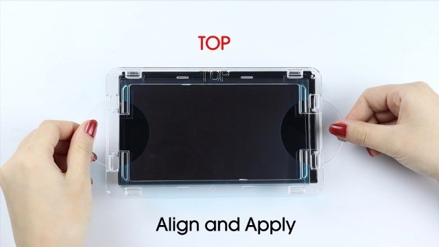 Auto-Alignment OneTouch Screen Protector for Nintendo Switch OLED 7" - 2 Pack, T