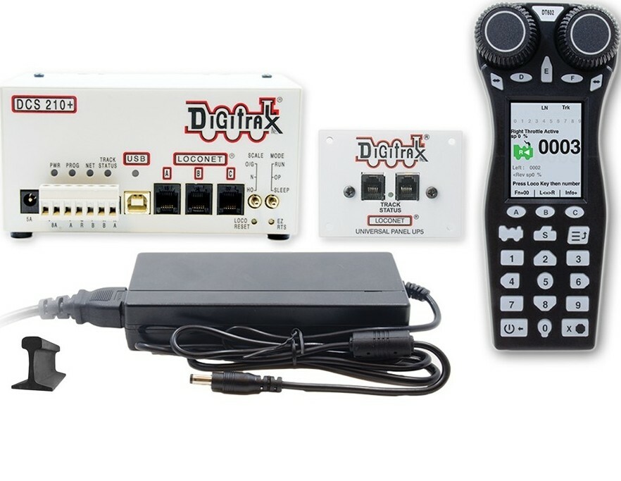 Digitrax ~ New 2026 ~ EVOX Evolution Express Advanced 5/8A Complete Starter Set