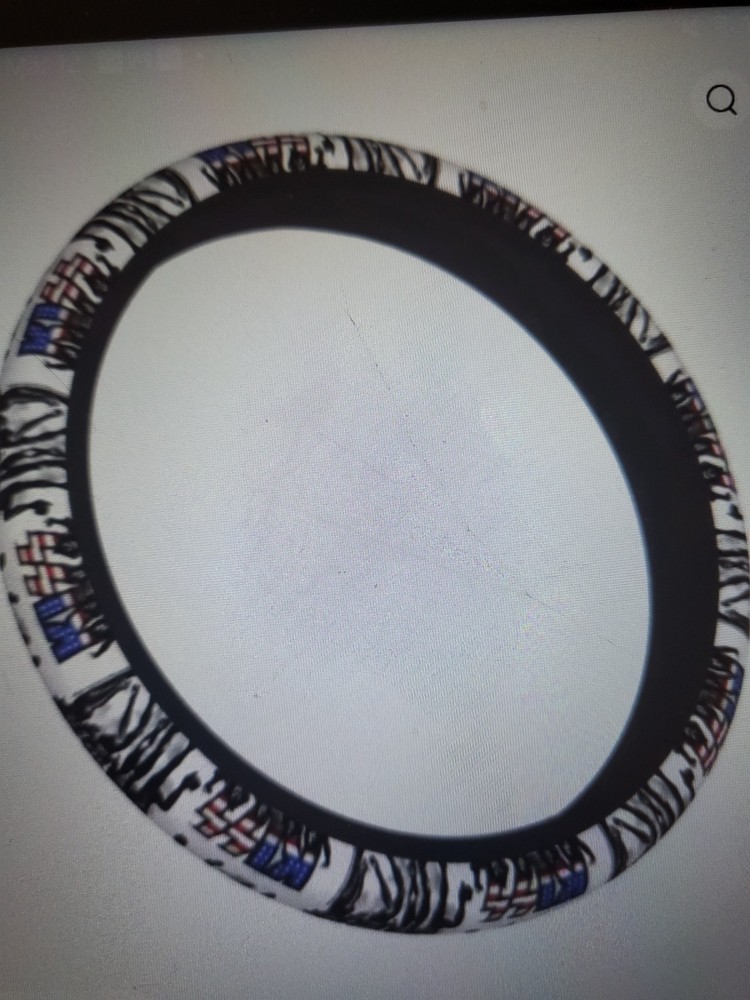 KISS STEERING WHEEL COVER  AMERICA