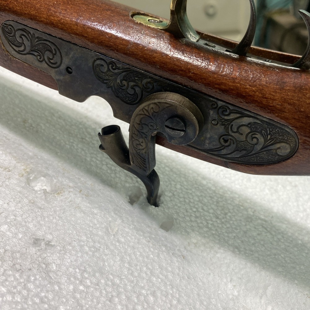 CVA Hawken Muzzleloader Stock 15/16” Complete with Engraved Lock.