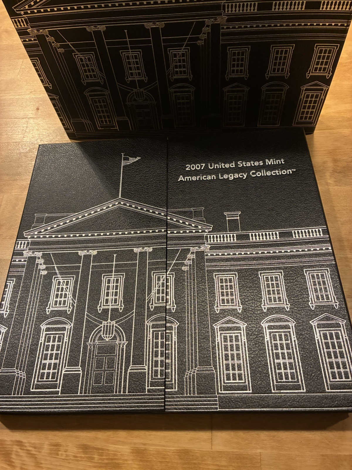 2007 United States Mint American Legacy Collection 2 Silver Dollars Coins US