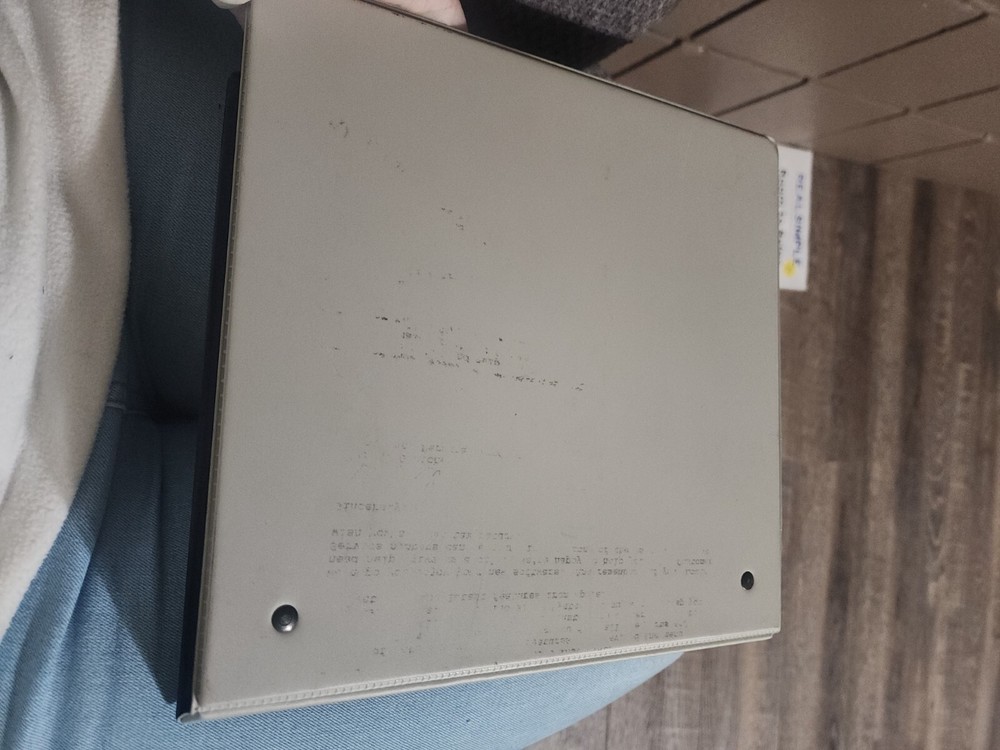 80's Vintage Retro Microsoft Excel Reference Guide Binder