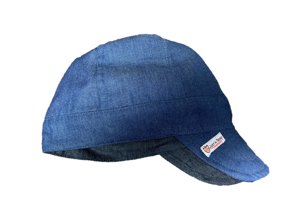 Flame Resistant Reversible Welding Cap - 100%Cotton - 7 oz